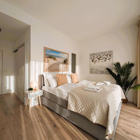 Bohnapartments - Nordkap-Suiten - Gratis Parkplatz - Moderner Neubau - Erdgeschoss - Fussbodenheizung Erfurt Kültér fotó
