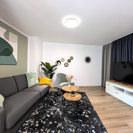 Bohnapartments - Nordkap-Suiten - Gratis Parkplatz - Moderner Neubau - Erdgeschoss - Fussbodenheizung Erfurt Kültér fotó