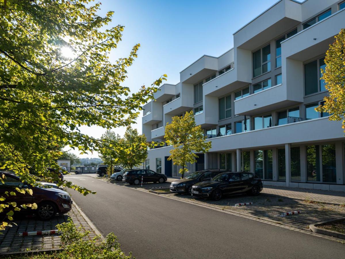 Bohnapartments - Nordkap-Suiten - Gratis Parkplatz - Moderner Neubau - Erdgeschoss - Fussbodenheizung Erfurt Kültér fotó