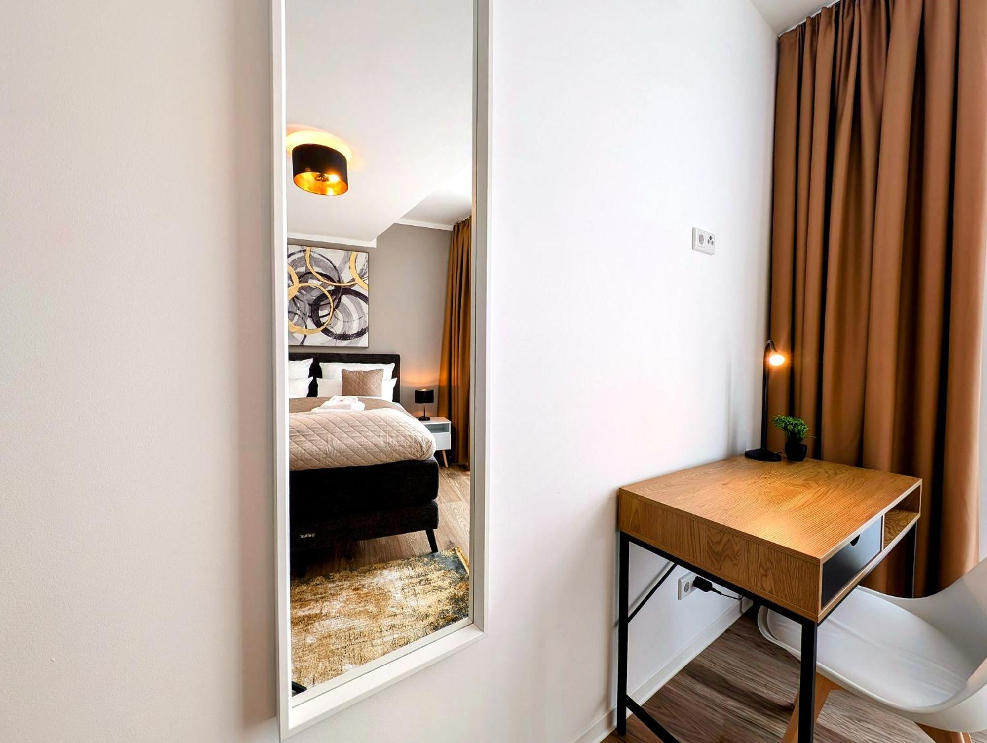 Bohnapartments - Nordkap-Suiten - Gratis Parkplatz - Moderner Neubau - Erdgeschoss - Fussbodenheizung Erfurt Kültér fotó