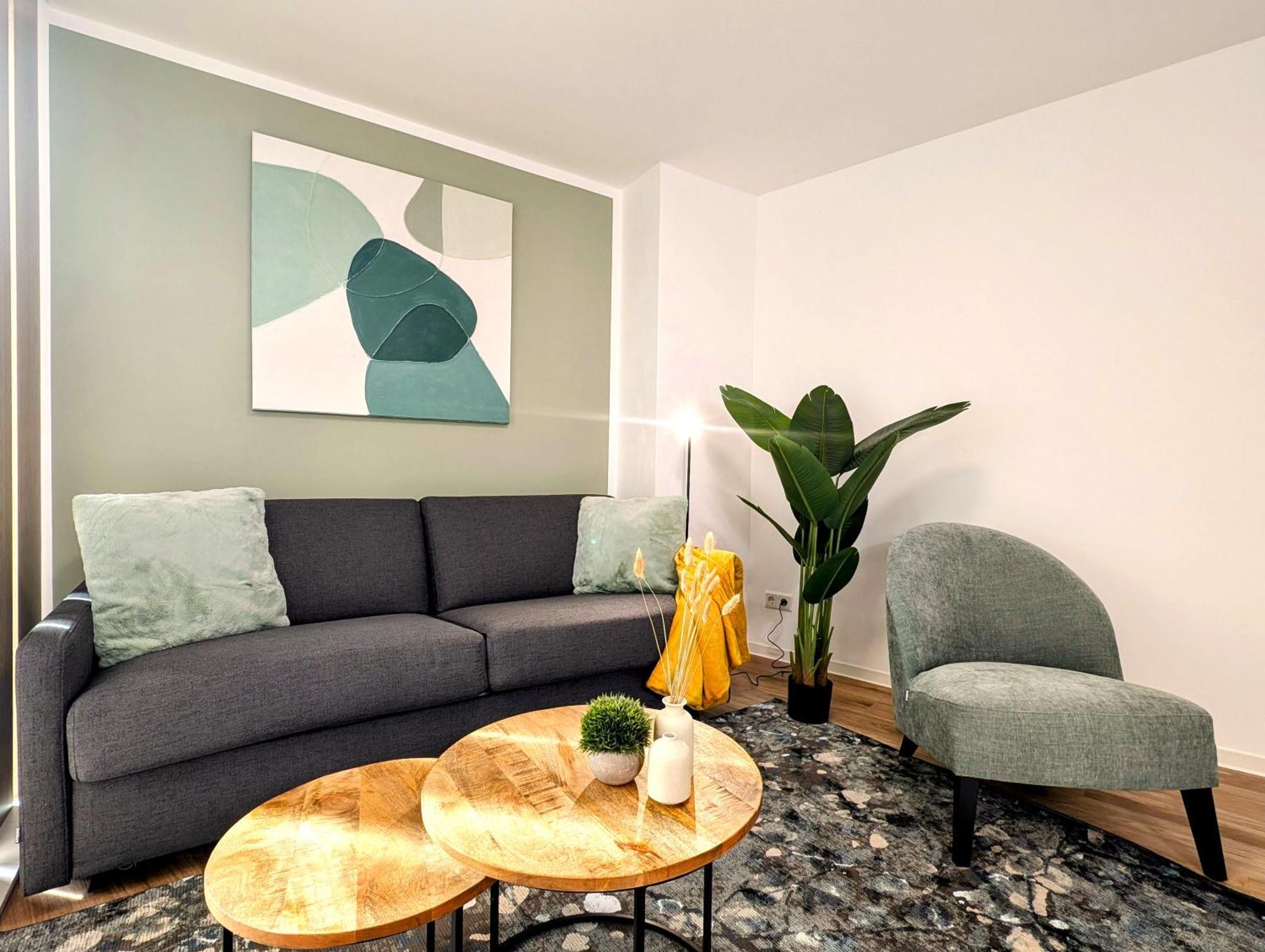Bohnapartments - Nordkap-Suiten - Gratis Parkplatz - Moderner Neubau - Erdgeschoss - Fussbodenheizung Erfurt Kültér fotó
