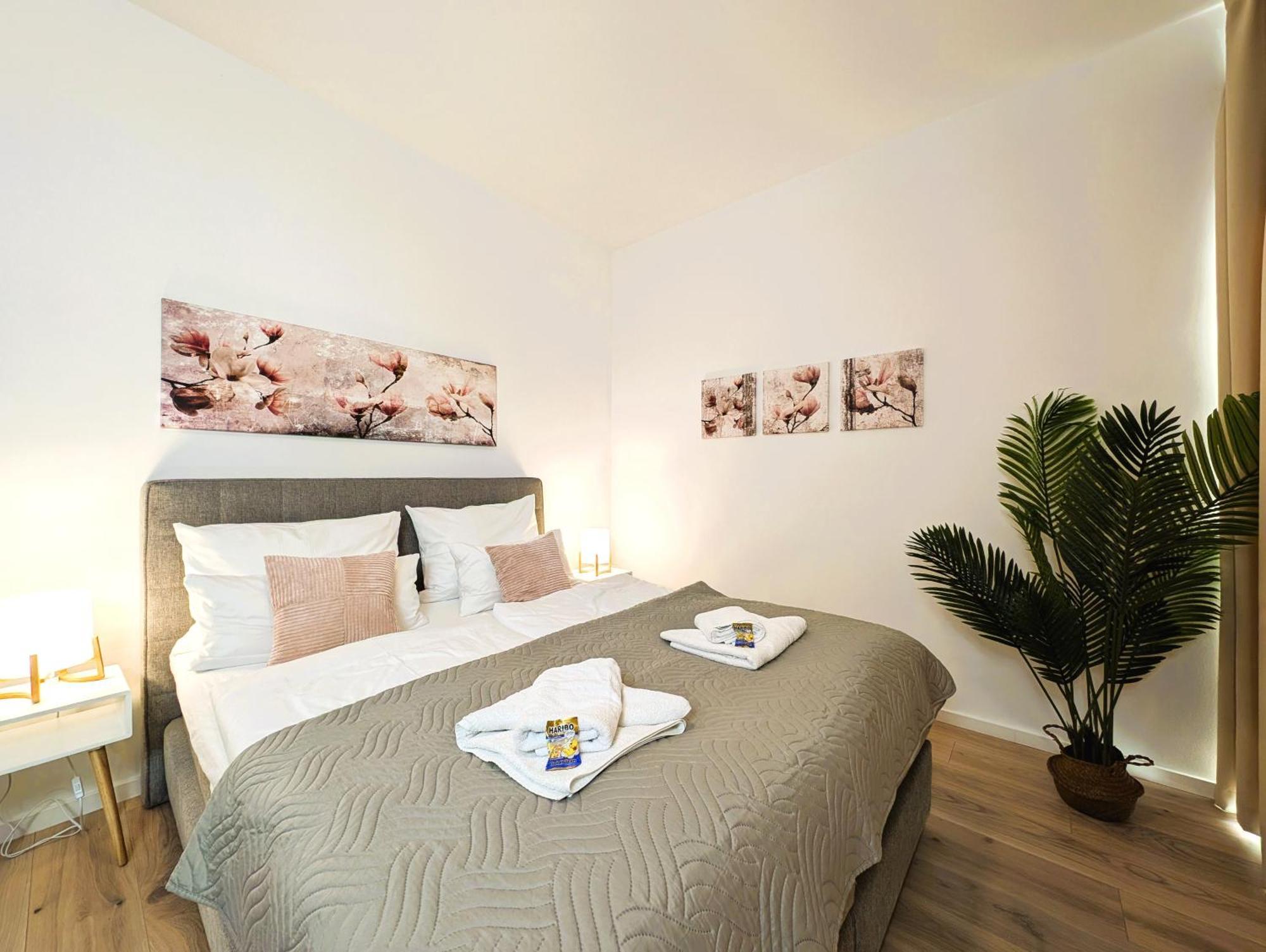 Bohnapartments - Nordkap-Suiten - Gratis Parkplatz - Moderner Neubau - Erdgeschoss - Fussbodenheizung Erfurt Kültér fotó
