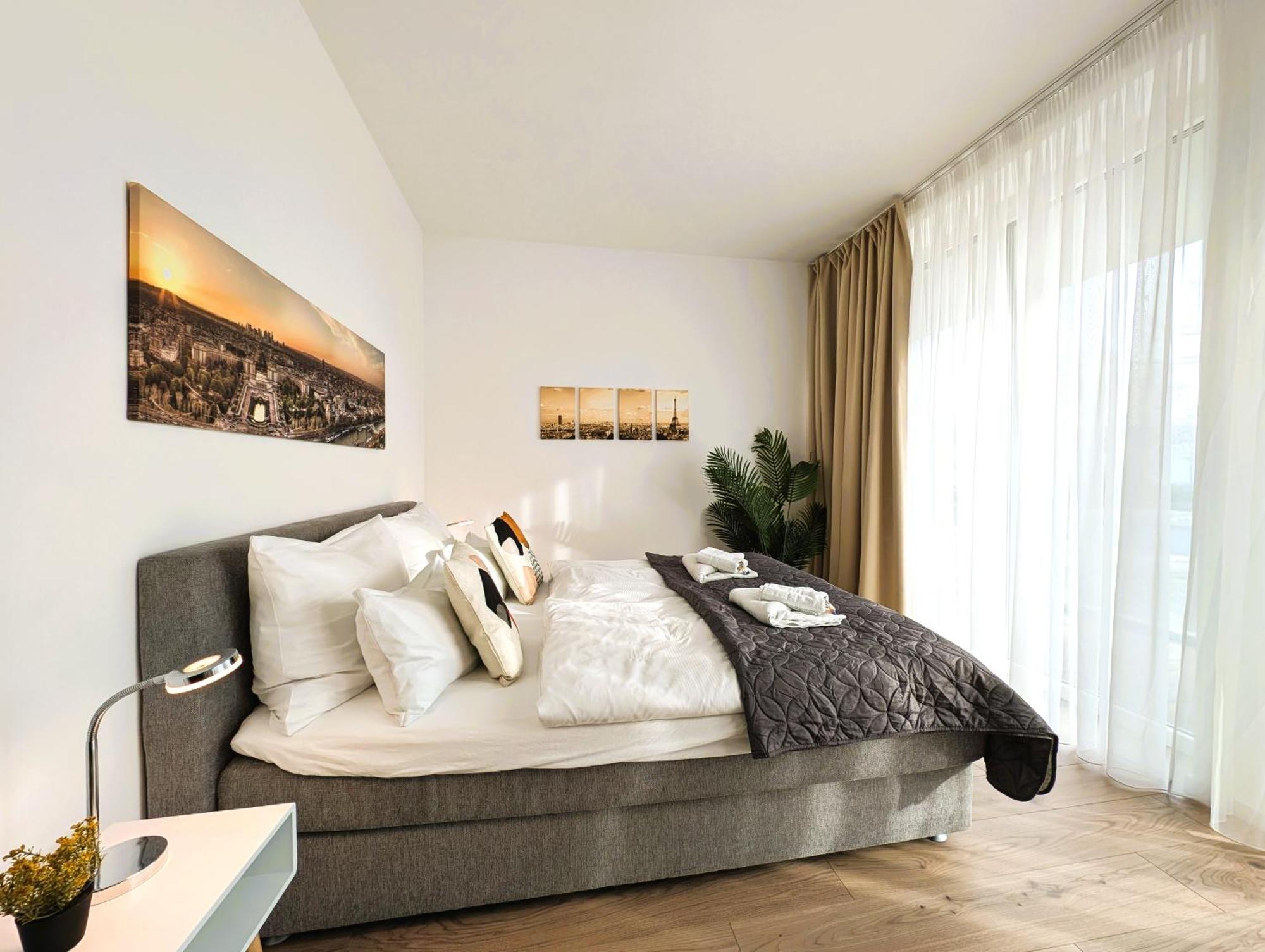 Bohnapartments - Nordkap-Suiten - Gratis Parkplatz - Moderner Neubau - Erdgeschoss - Fussbodenheizung Erfurt Kültér fotó